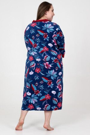 Халат Фиалка бордо ХГ-66-2